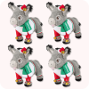 Dominick Plush 4PCS